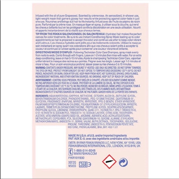 Fekkai Technician color car conditioning spray - Picture 2 of 3